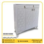 جاکفشی بزرگ کشودار 3 درب پایه پلاستیکی - Image 6