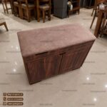 جاکفشی نیمکتی باکس دار دو درب نما وکیوم - Image 4