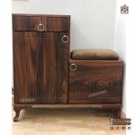 جاکفشی نشیمن دار نیمکتی طرح ال درب ام دی اف وکیوم - Image 12