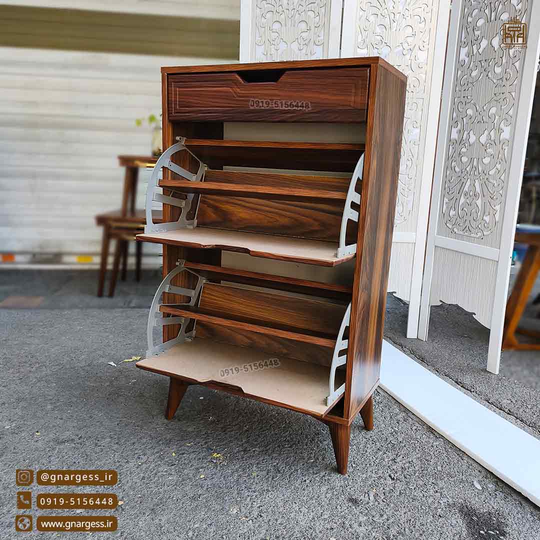 قیمت و خرید جاکفشی داشبوردی اهرمی تک کشو دو درب قیمت و خرید جاکفشی داشبوردی اهرمی وکیوم تک کشو دو درب - Image 1