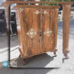 قیمت جاکفشی دو درب قفلدار پایه دار
