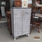 قیمت جاکفشی دو درب کشودار نما ام دی اف وکیوم پایه فایبر - Image 5