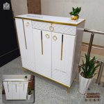 جاکفشی هشت طبقه آیناز نوار طلایی 3 درب نما وکیوم
