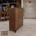 جاکفشی 8 طبقه پایه دار نما وکیوم کشودار - Image 2