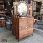 جاکفشی کنسولی آینه دار مدل گلدیس