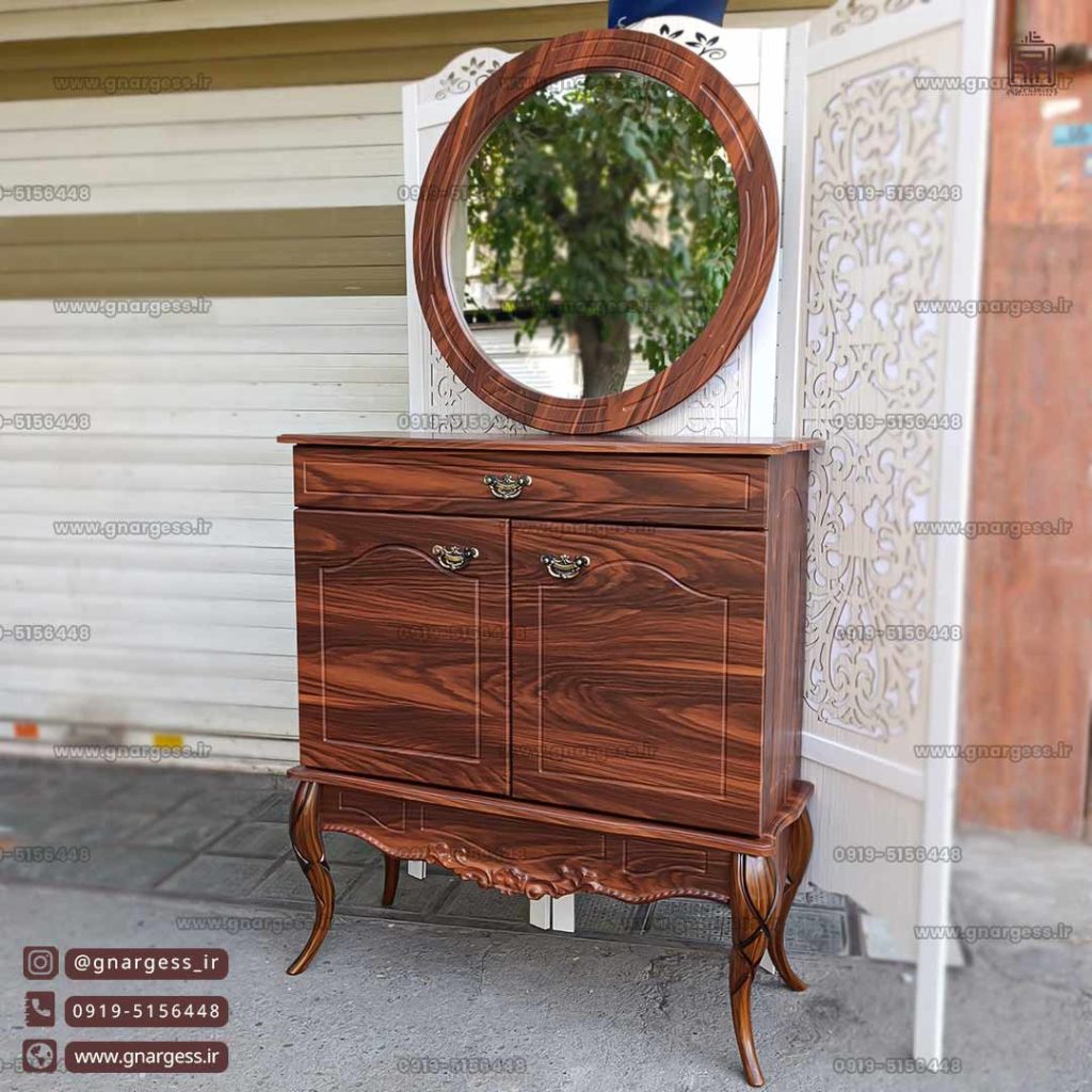 کنسول جاکفشی آینه دار طرح پیچک جدید - Image 1