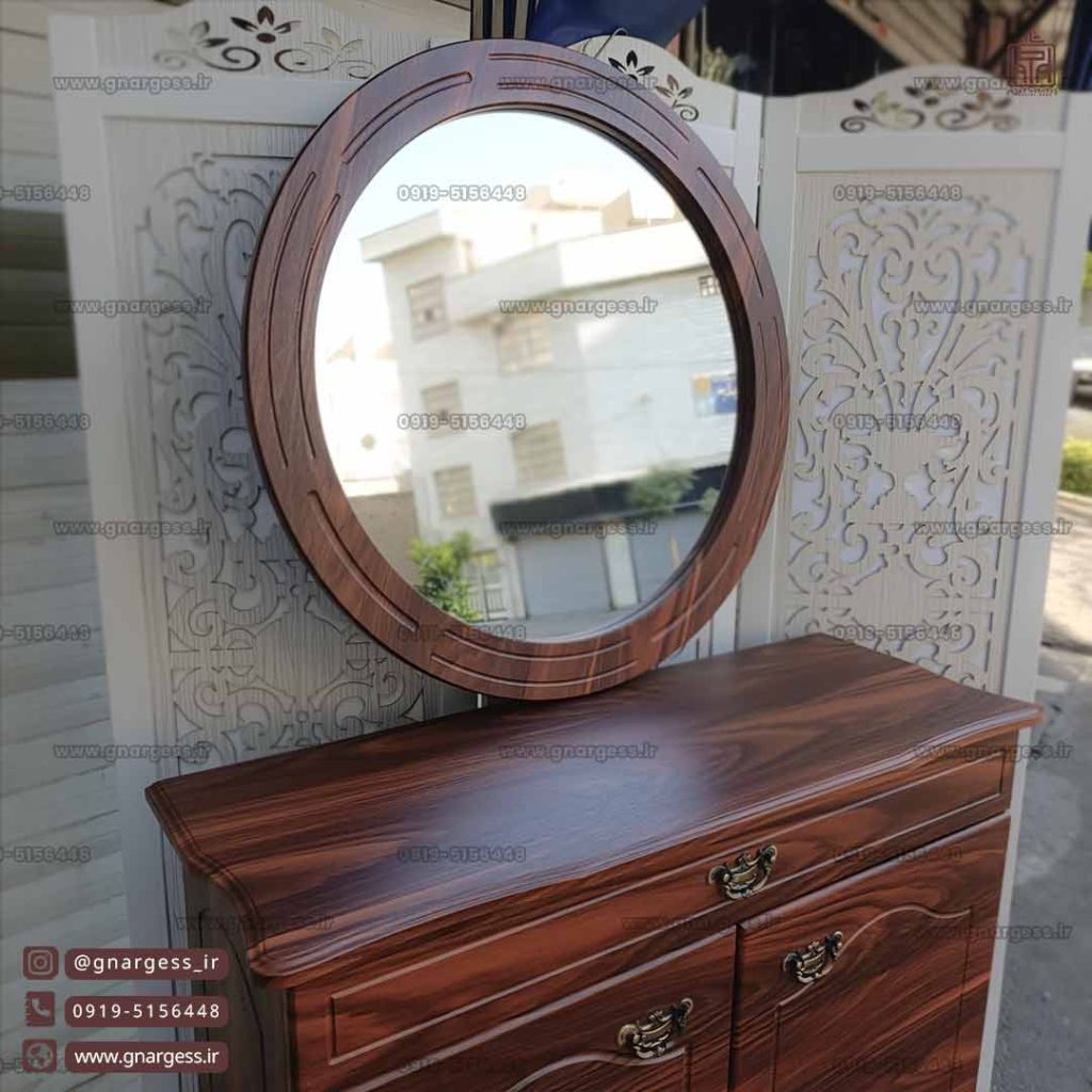 کنسول جاکفشی آینه دار طرح پیچک جدید - Image 8