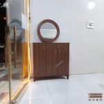 قیمت جاکفشی با آینه گرد ام دی اف وکیوم - Image 3