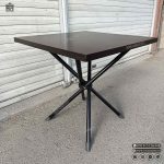 پایه میز تاشو ناهار خوری مدل خرچنگی سایز 100 سانتی متر بصورت تک و عمده - Image 7