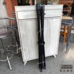 پایه میز تاشو ناهار خوری مدل خرچنگی سایز 100 سانتی متر بصورت تک و عمده - Image 3
