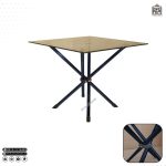 قیمت پایه میز تاشو فلزی آبکرم استیل طرح خورشیدی - Image 11