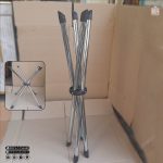 پایه میز تاشو ناهار خوری مدل خرچنگی سایز 100 سانتی متر بصورت تک و عمده - Image 8
