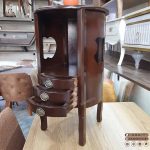 میز آباژور و میز تلفن چوبی جدید طرح اپل سه کشو - Image 4