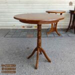 میز خاطره و میز گرد چوبی مدل آرزو - Image 2