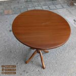 میز خاطره و میز گرد چوبی مدل آرزو - Image 5