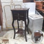 میز تلفن 2 کشو خرچنگی موریس - Image 6
