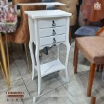 مدل میز تلفن 3 کشو چوبی طرح سانا - Image 3