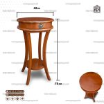 میز تلفن مدرن طرح ایفل گرد - Image 4