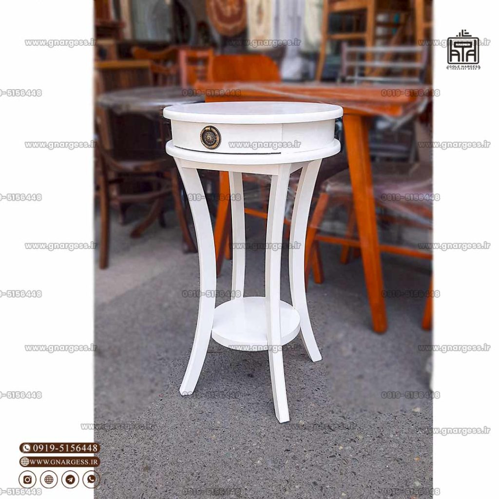 میز تلفن مدرن طرح ایفل گرد - Image 5