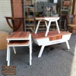 حراج میز جلومبلی و میز عسلی قایقی تک کشو در حراج پاییزی - Image 2