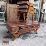 میز جلومبلی و میز عسلی مدل جزیره - Image 9