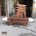 میز جلومبلی و میز عسلی مدل جزیره - Image 8