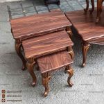 میز جلو مبلی و میز عسلی رویال سلطنتی مدل پایه مبلی - Image 4