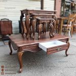 میز جلو مبلی و میز عسلی رویال سلطنتی مدل پایه مبلی - Image 3