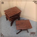 میز عسلی قایقی یک تیکه و چند تیکه تمام ام دی اف وکیوم در حراج بهاری - Image 6