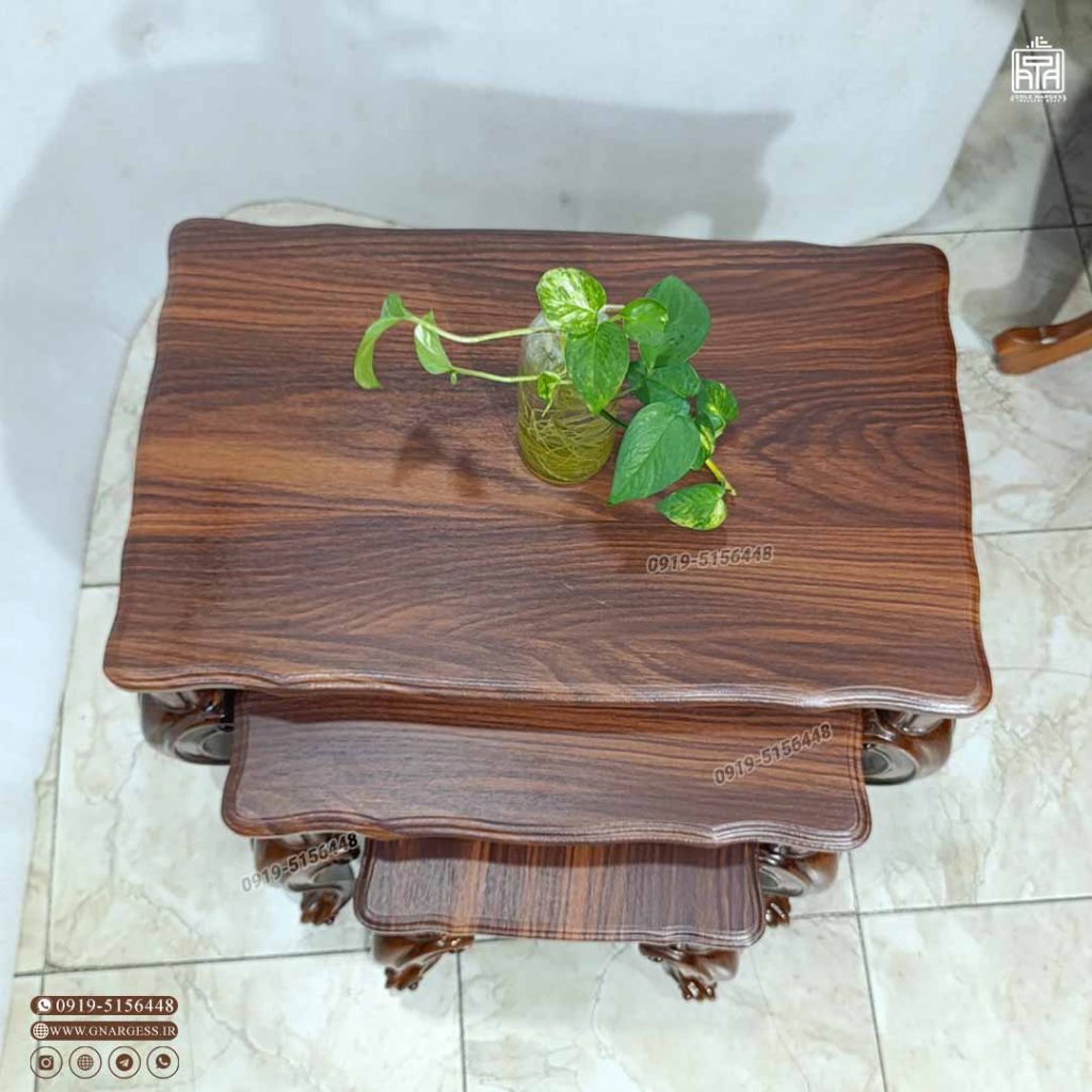 میز عسلی جدید رویال با پایه فایبرگلاس - Image 5