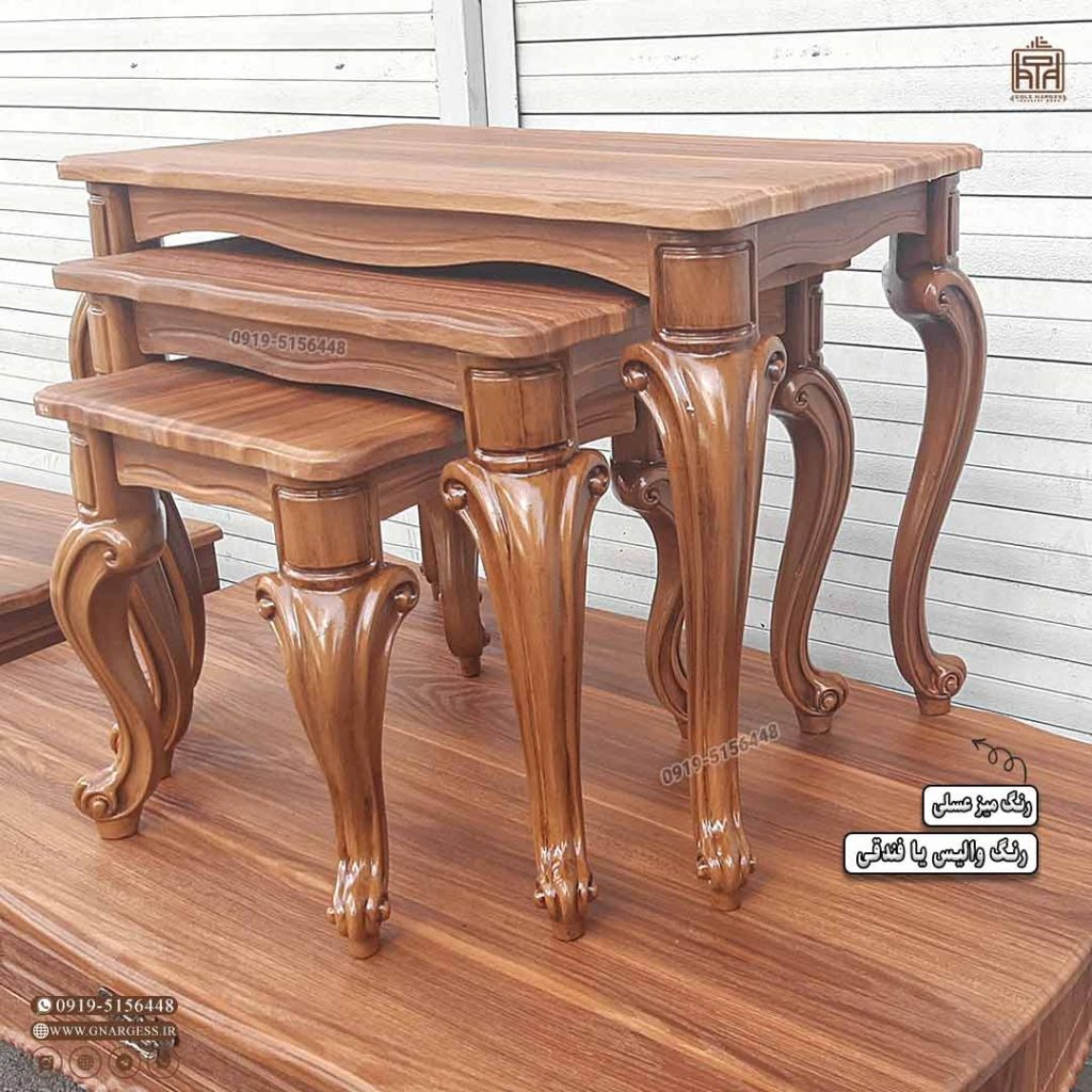 میز عسلی جدید رویال با پایه فایبرگلاس - Image 7