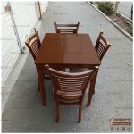 میز ناهار خوری آمریکایی چوبی با انواع میزهای 2 الی 8 نفره - Image 4