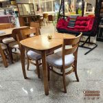 میز ناهار خوری اسپرسان با صندلی دو تیره پهن راش همراه با میز 2 الی 8 نفره - Image 10