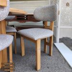 صندلی چوب راش طرح اچ مبلی جدید مناسب میز غذاخوری - Image 5