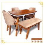 میز ناهارخوری چوبی 6 نفره آنیسا جدید ارسال رایگان - Image 7