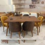 میز ناهار خوری چوبی جدید آریا مبلی (جهت استعلام قیمت لطفا تماس بگیرید) - Image 3