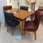 میز ناهار خوری چستر چوبی با میز غذاخوری 4 الی 8 نفره - Image 6