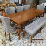 میز ناهارخوری چوبی 8 نفره چستر کلاسیک - Image 4