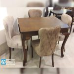 میز ناهار خوری چستر چوبی با میز غذاخوری 4 الی 8 نفره