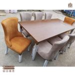 میز ناهارخوری چوبی 8 نفره چستر کلاسیک - Image 5