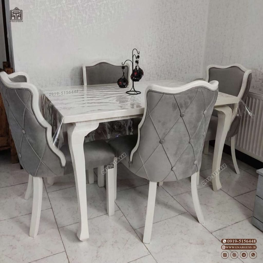 میز ناهارخوری چوبی فلامینگو مبلی با انواع میز های چوبی - Image 3