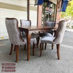 میز ناهارخوری فلامینگو طرح مبلی با انواع میز های چوبی - Image 4