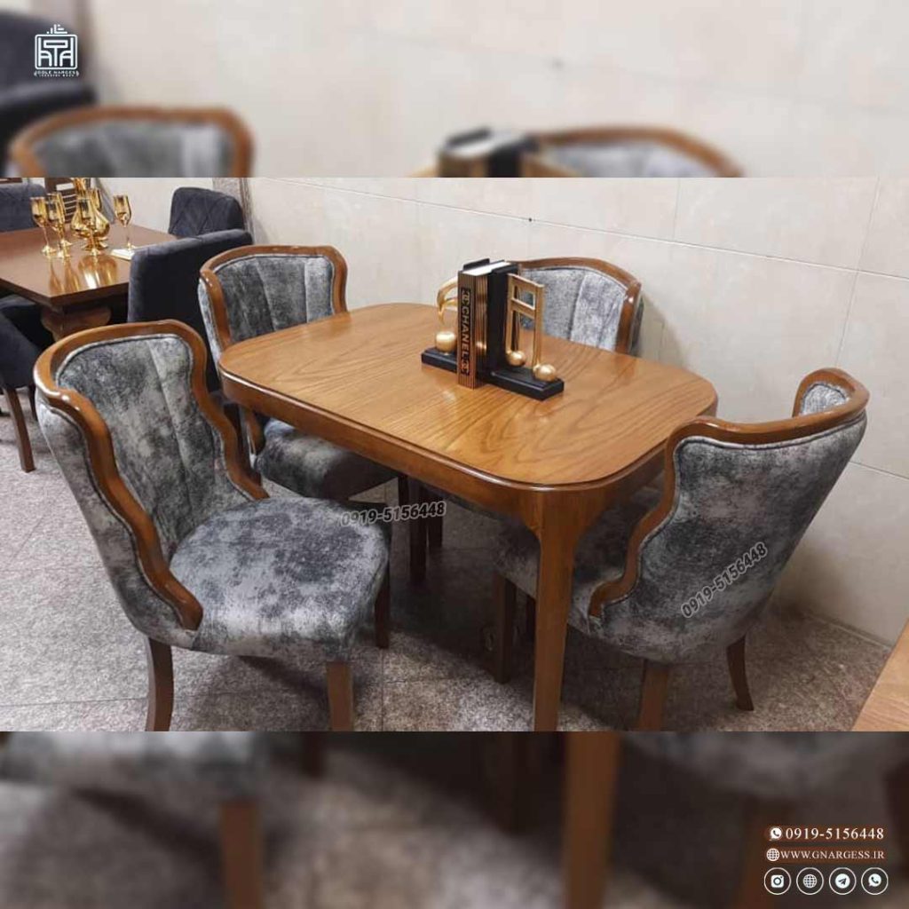 میز ناهارخوری چوبی فلامینگو مبلی با انواع میز های چوبی - Image 5