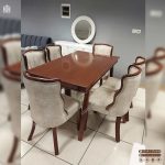 میز ناهارخوری چوبی فلامینگو مبلی با انواع میز های چوبی - Image 6