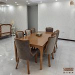 میز ناهارخوری 8نفره فلامینگو با میز چوبی اسپرت - Image 2