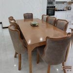 میز ناهارخوری 8نفره فلامینگو با میز چوبی اسپرت - Image 6