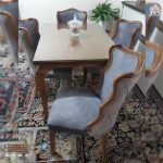 میز ناهارخوری چوبی فلامینگو مبلی با انواع میز های چوبی - Image 13