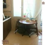فروش آنلاین میز ناهارخوری دو نفره چوبی پارامیس طرح خرچنگی - Image 8