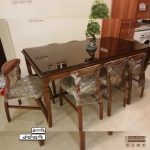 فروش میز ناهارخوری چوبی 8 نفره پارامیس با میز چوبی هشت نفره (جهت استعلام قیمت لطفا تماس بگیرید) - Image 5