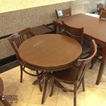 میز ناهارخوری 2 نفره سناتور لهستانی با تنوع میز های گرد چوبی - Image 3